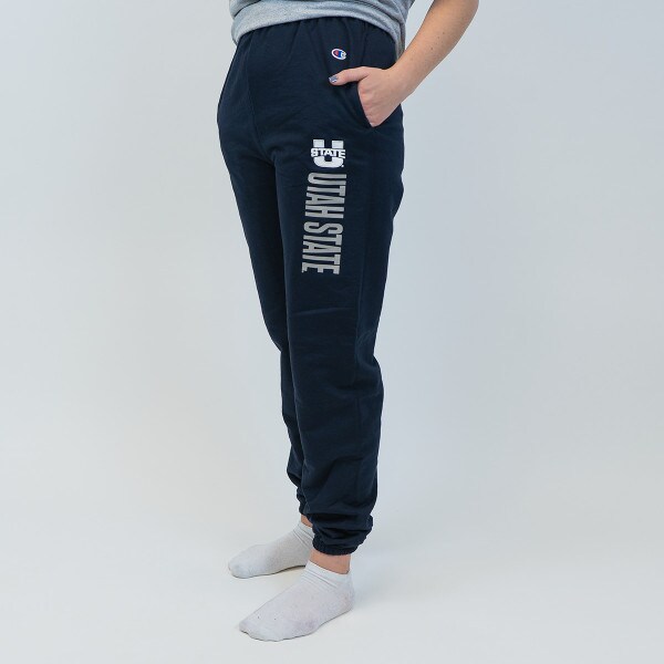 utah state sweatpants pockets